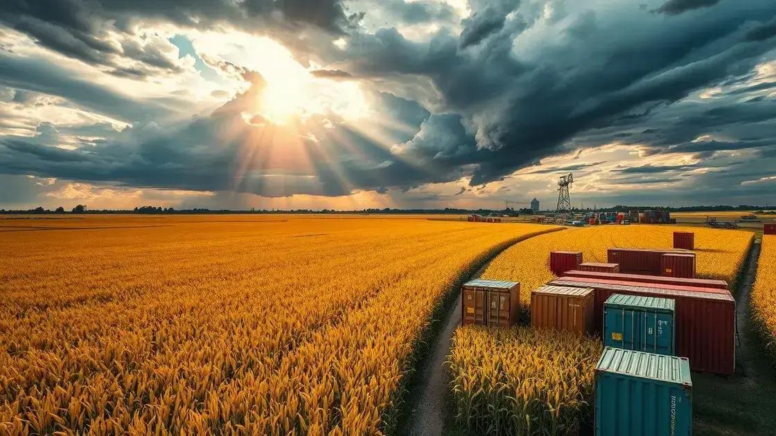 Effects on American agriculture exports Effects on American agriculture exports