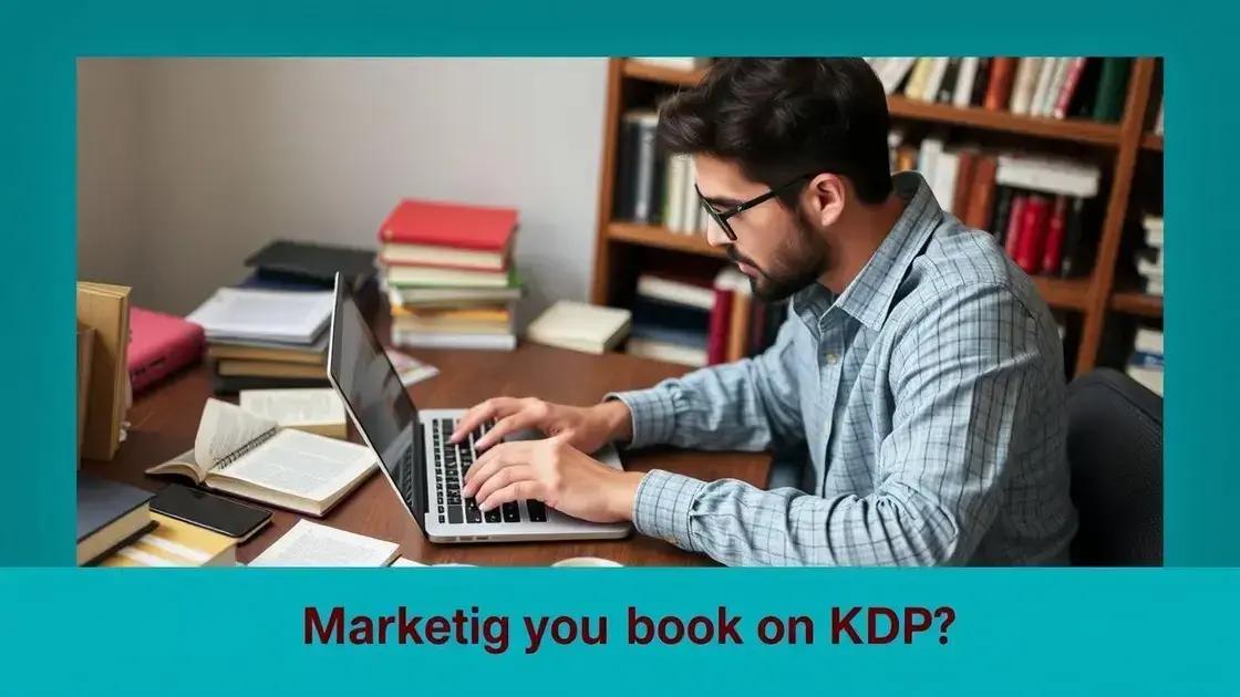 Best practices for new authors using KDP