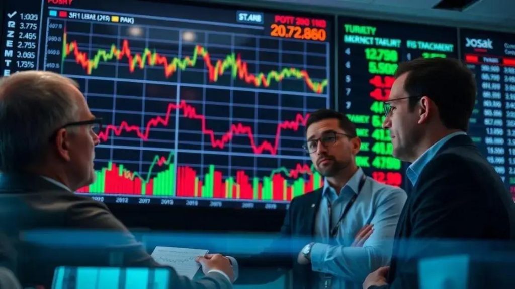 April trading fluctuations unsettle investment community