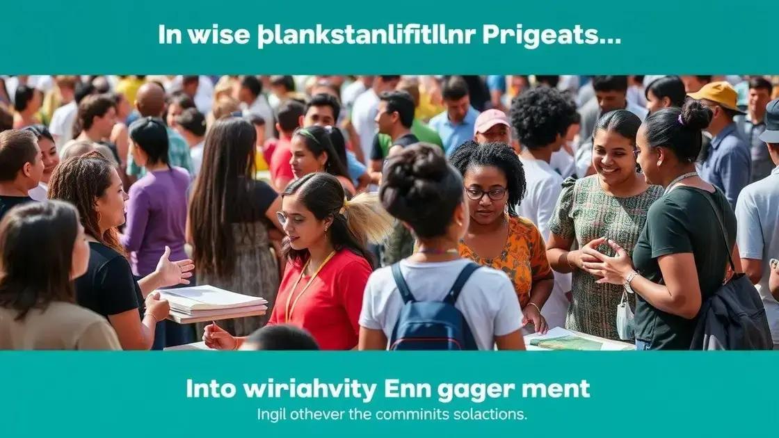 Impact of community engagement