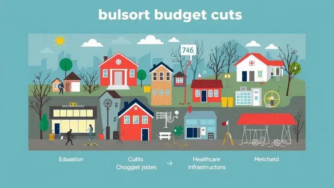 Potential long-term consequences of budget cuts