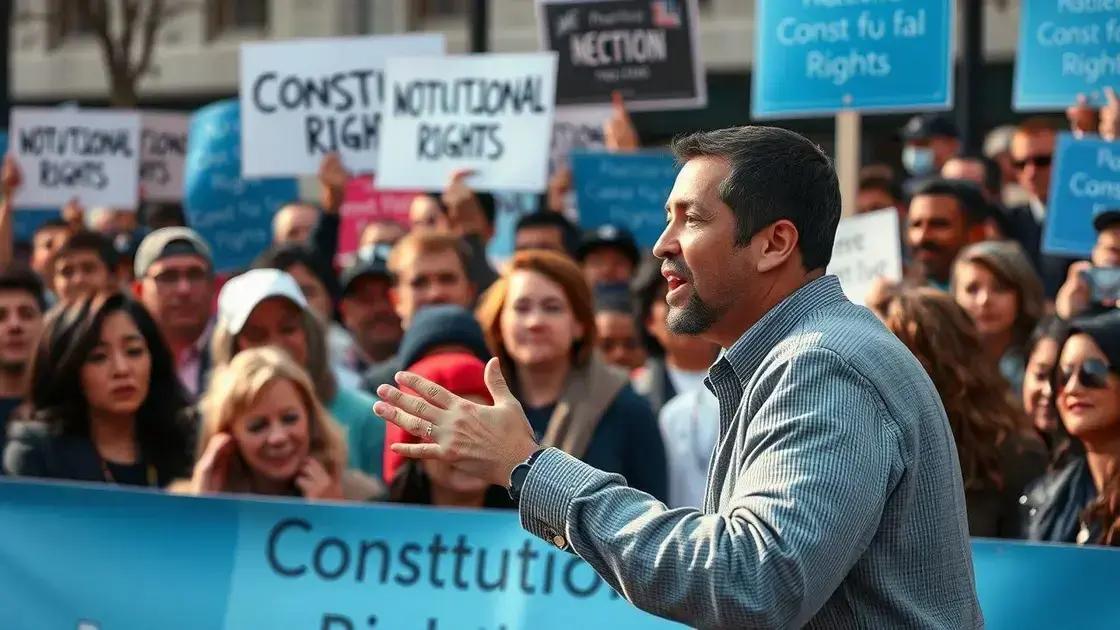 Key figures leading the rallies