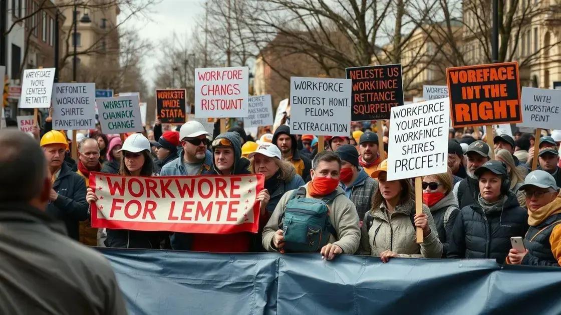 Political implications of workforce changes