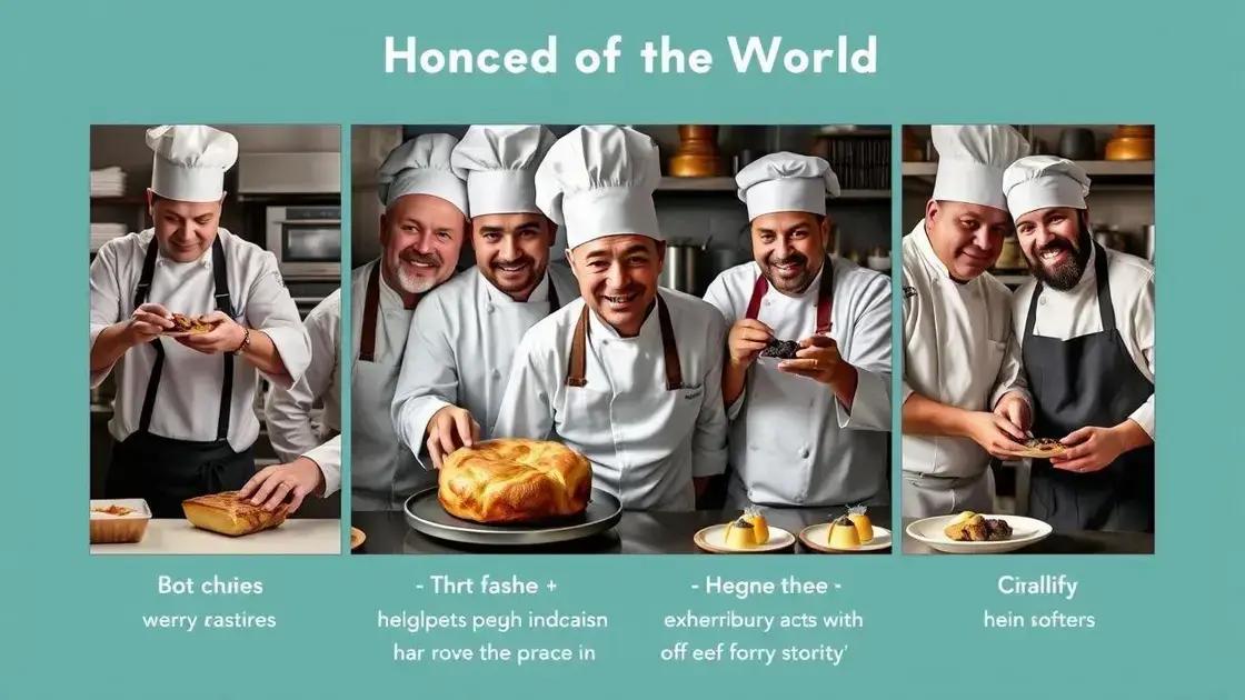 Inspiring stories of chefs around the world
