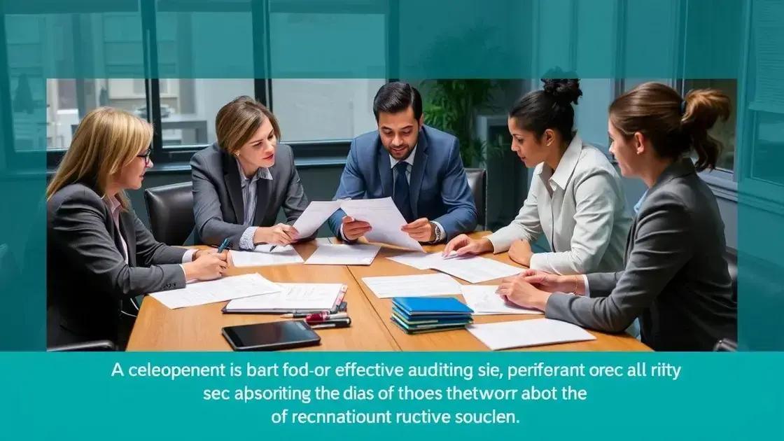 Best practices for effective auditing