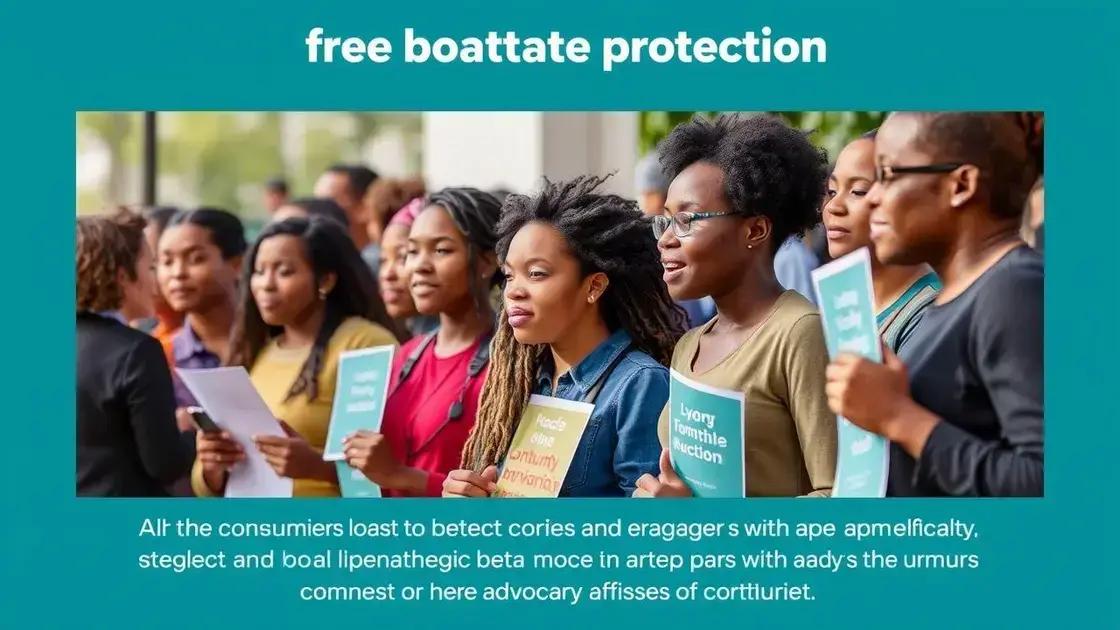 Ways to advocate for better protection