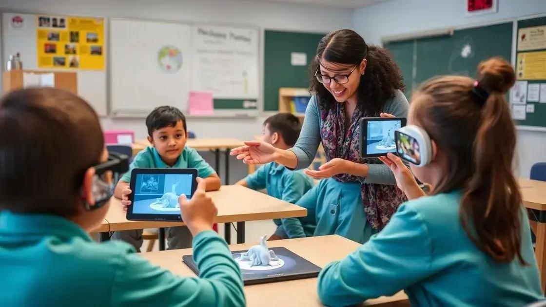 Benefits of augmented reality tools in the classroom