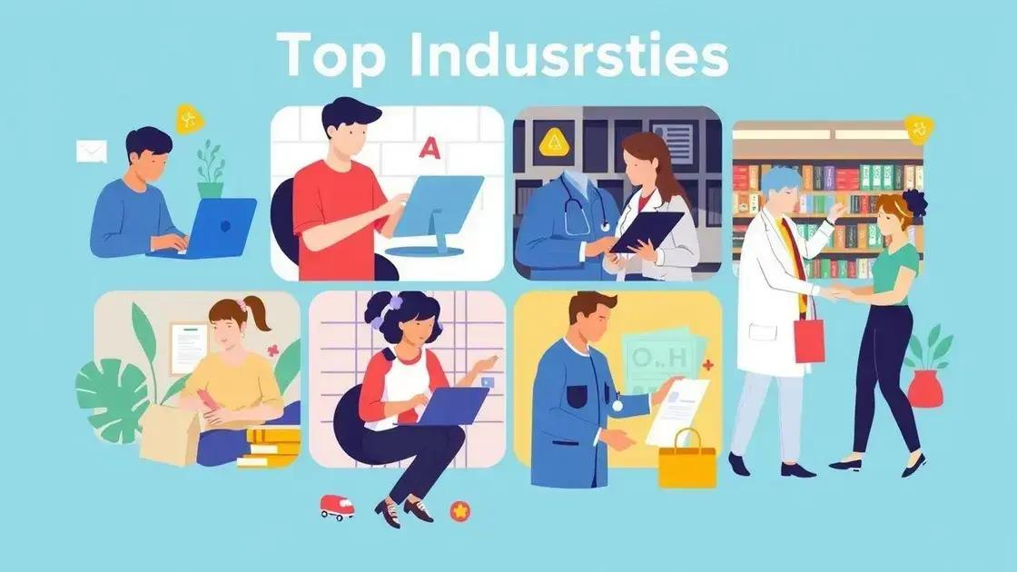 Top industries offering side jobs in 2025
