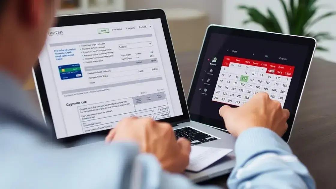 Tips for managing credit card payments effectively