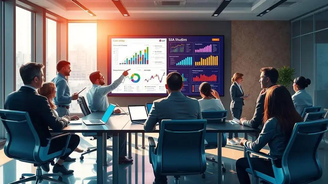 Case studies of successful SSA tool usage