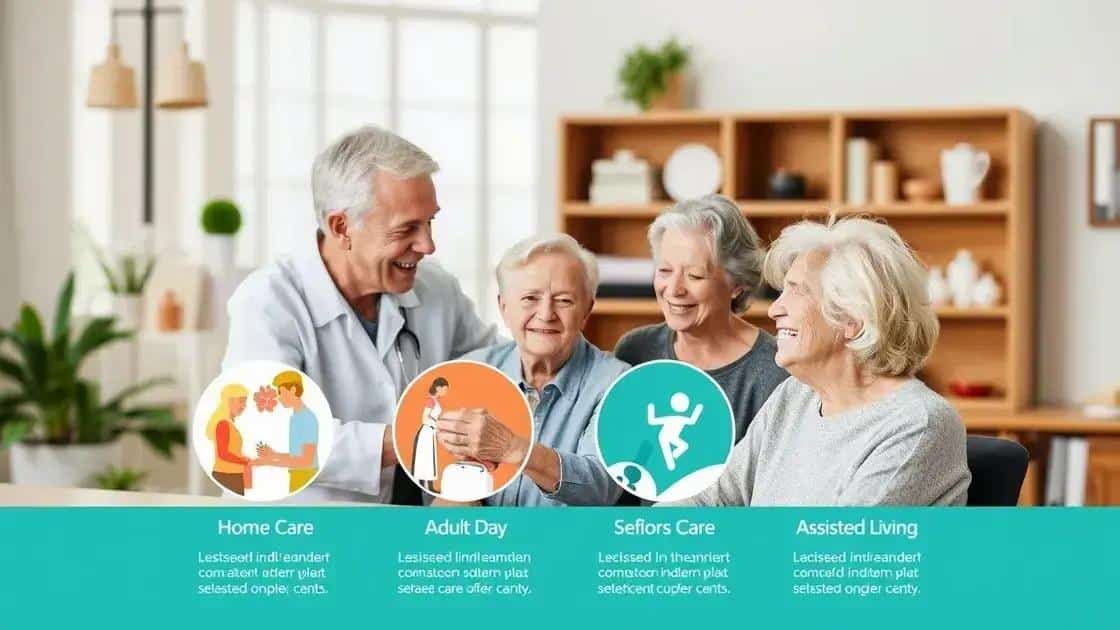 Types of services available Types of services available