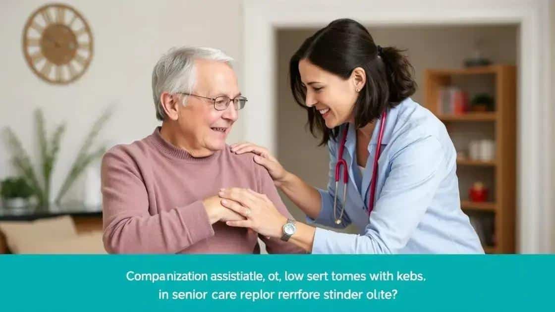 Benefits of professional senior care Benefits of professional senior care