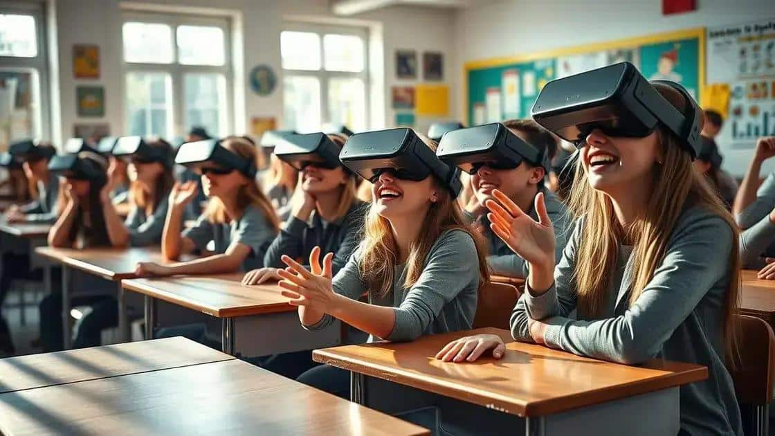 Benefits of using VR in classrooms