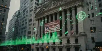 Conceptual image of new SEC regulations impacting sustainable finance and investment portfolios.