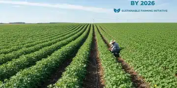 Lush regenerative cotton field showing healthy soil and reduced water use for U.S. brands.