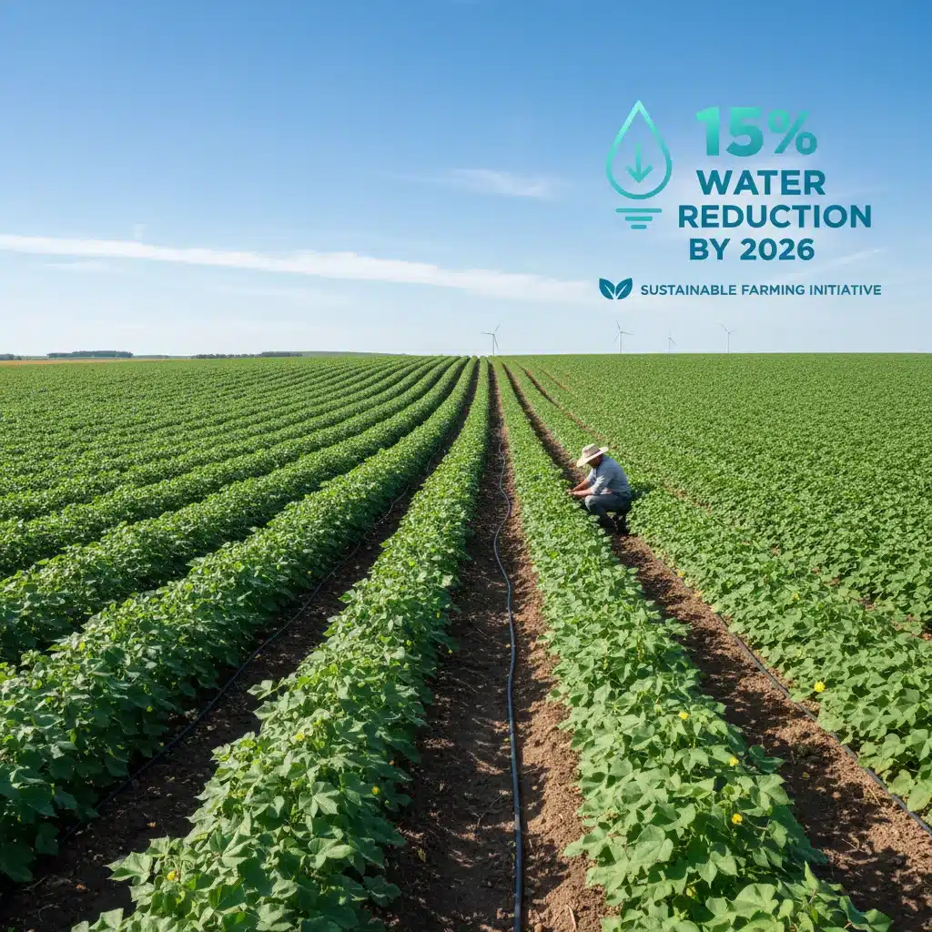 Regenerative Cotton Benefits: Water Reduction for US Brands by 2026